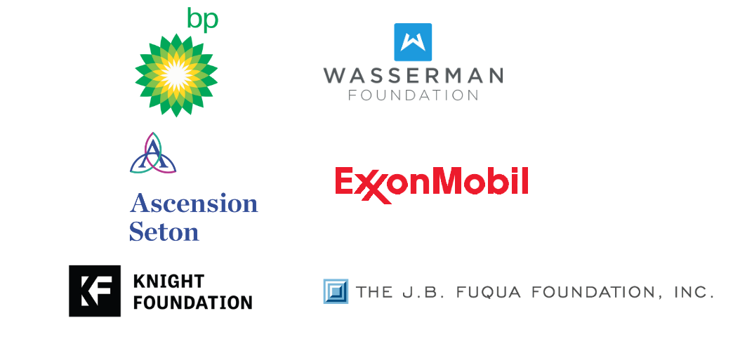 LBJ 50th anniversary sponsors: BP, Wasserman Foundation, Seton, ExxonMobil Foundation, Paul and Ada Kinscherff, Knight Foundation, Deedie Rose, Fuqua Foundation LBJ 50th anniversary sponsors: BP, Wasserman Foundation, Seton, ExxonMobil Foundation, Paul and Ada Kinscherff, Knight Foundation, Deedie Rose, Fuqua Foundation