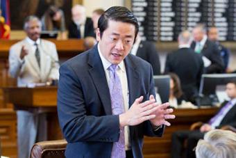 Texas Rep. Gene Wu (MPAff '04), who represents Texas's 137th House district as a Democrat