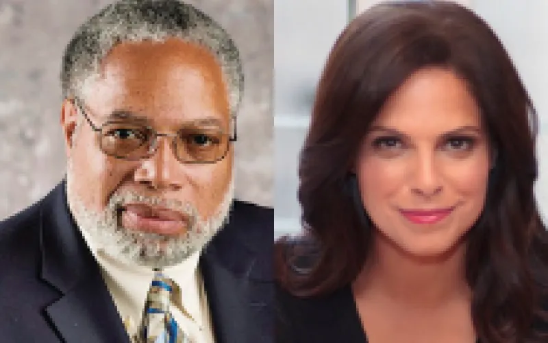 Lonnie G. Bunch III (left) and Soledad O'Brien